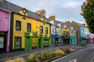 Pueblo pequeño en Irlanda