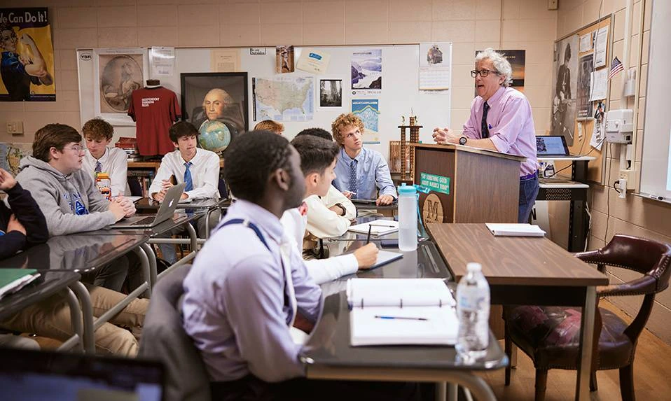 Salon de clases de McCallie School