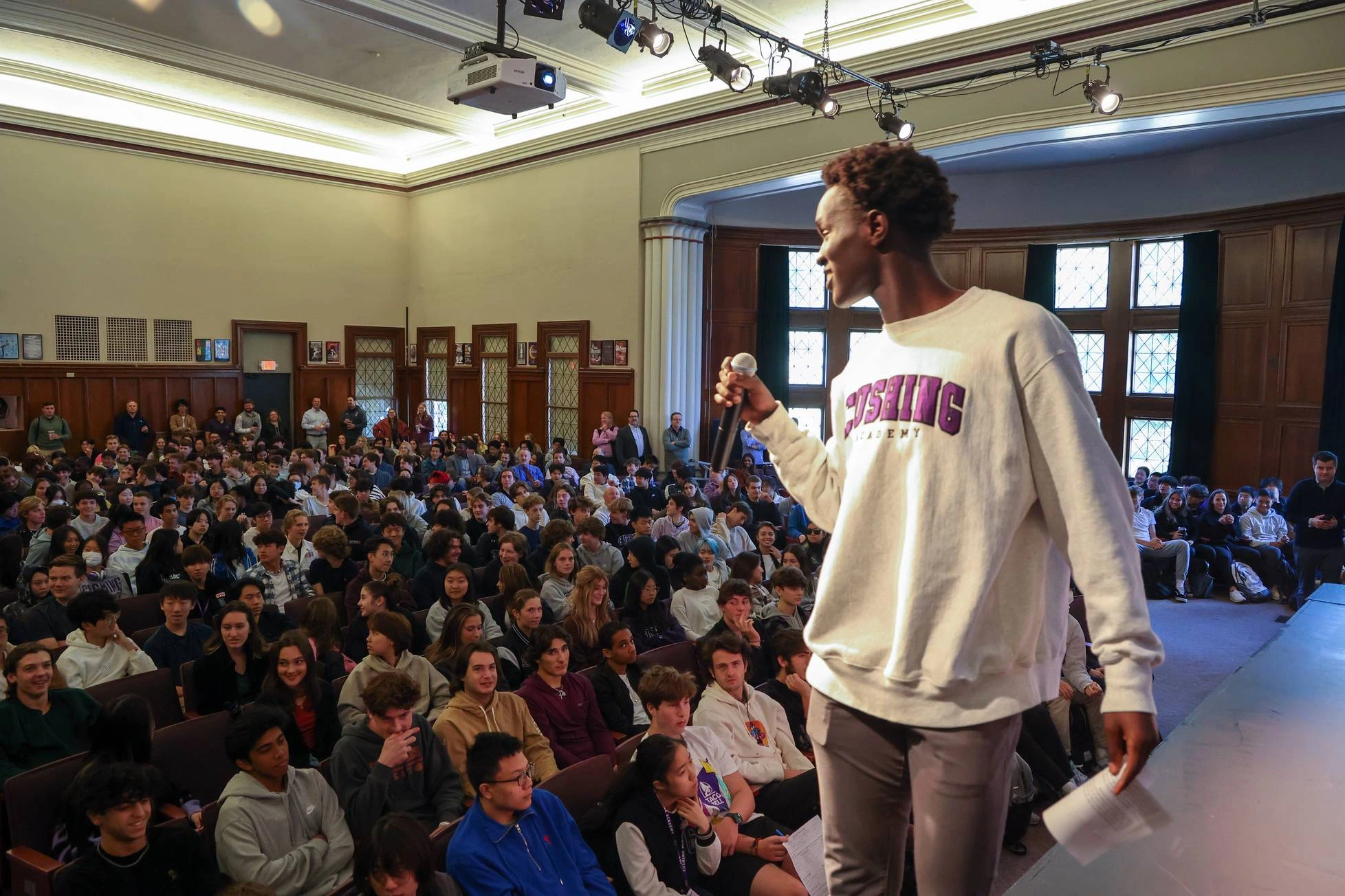 Presentación en Cushing Academy