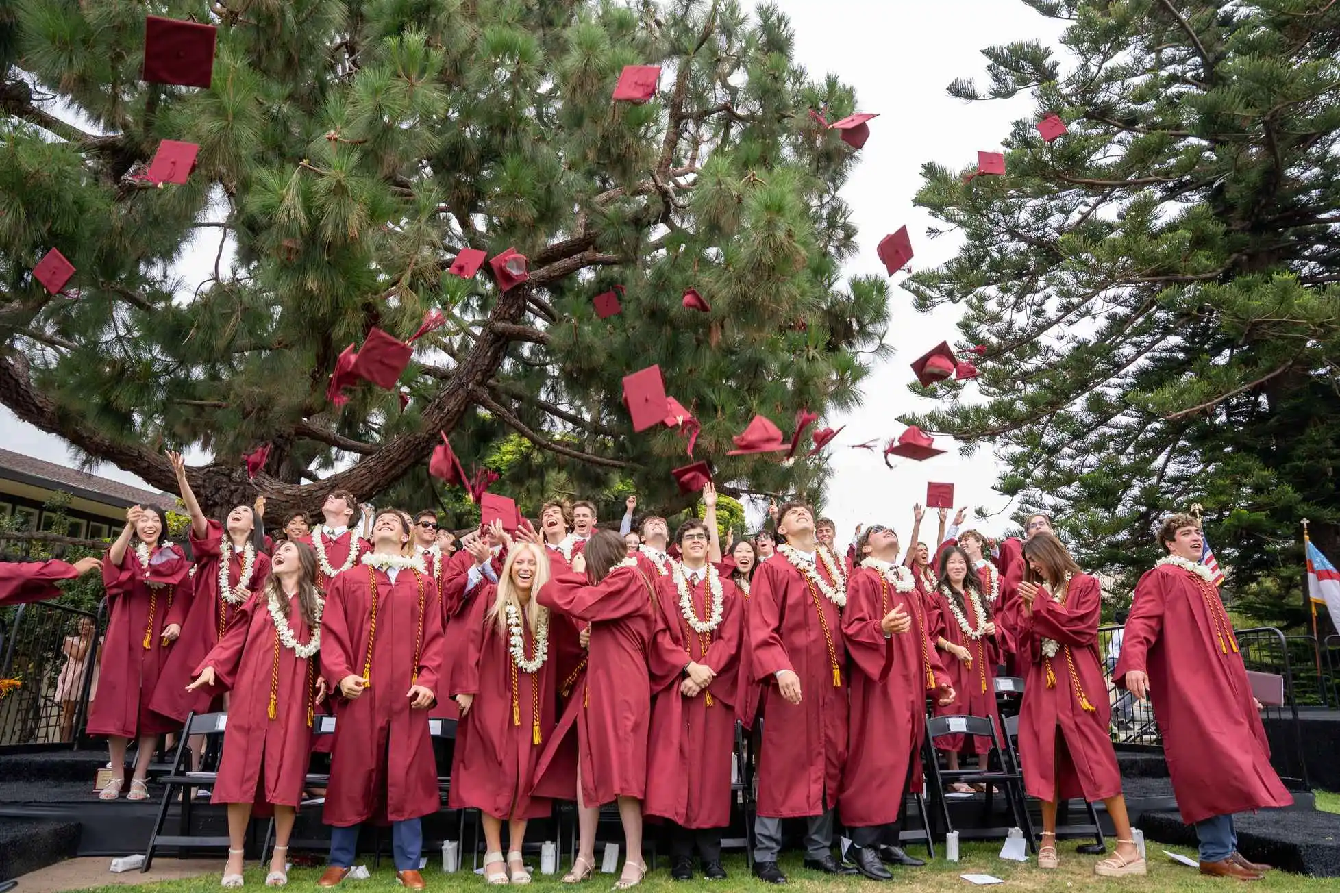 Estudiantes graduados de Bishop's School
