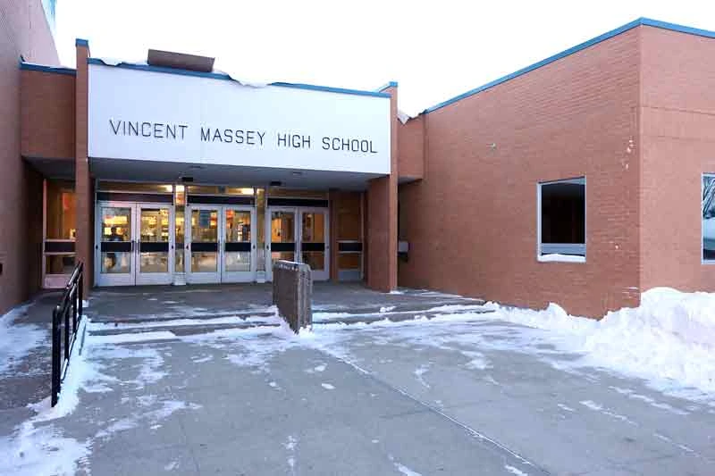 Entrada de Vincent Massey Secondary School