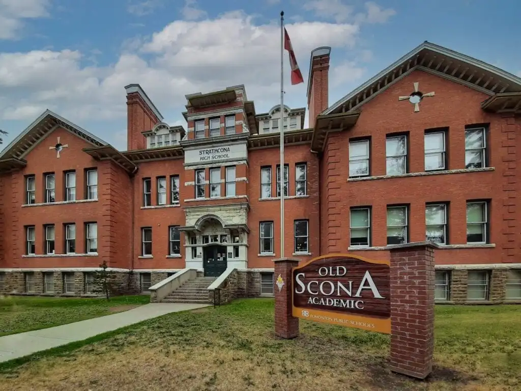 Edificio de Old Scona School