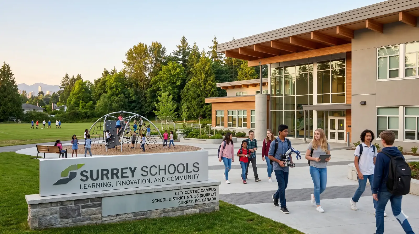 Campus en Surrey Schools District